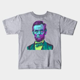 Abraham Lincoln Portrait Kids T-Shirt